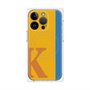 プレミアムパネル with MagSafe［ オリジナル - initial color line - K orange ］
