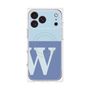 プレミアムパネル with MagSafe［ オリジナル - initial two tone - W blue ］