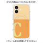 プレミアムパネル with MagSafe［ オリジナル - initial two tone - C orange ］
