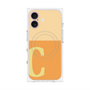 プレミアムパネル with MagSafe［ オリジナル - initial two tone - C orange ］