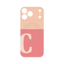 プレミアムパネル with MagSafe［ オリジナル - initial two tone - C pink ］