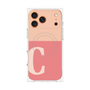 プレミアムパネル with MagSafe［ オリジナル - initial two tone - C pink ］