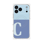 プレミアムパネル with MagSafe［ オリジナル - initial two tone - C blue ］