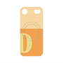 プレミアムパネル with MagSafe［ オリジナル - initial two tone - D orange ］