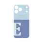 プレミアムパネル with MagSafe［ オリジナル - initial two tone - E blue ］