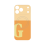 プレミアムパネル with MagSafe［ オリジナル - initial two tone - G orange ］