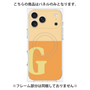プレミアムパネル with MagSafe［ オリジナル - initial two tone - G orange ］