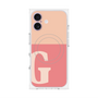 プレミアムパネル with MagSafe［ オリジナル - initial two tone - G pink ］