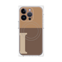 プレミアムパネル with MagSafe［ オリジナル - initial two tone - I brown ］