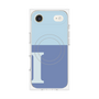 プレミアムパネル with MagSafe［ オリジナル - initial two tone - I blue ］
