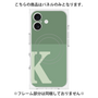 プレミアムパネル with MagSafe［ オリジナル - initial two tone - K green ］