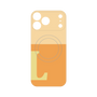プレミアムパネル with MagSafe［ オリジナル - initial two tone - L orange ］