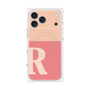プレミアムパネル with MagSafe［ オリジナル - initial two tone - R pink ］