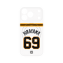 プレミアムパネル with MagSafe［ 読売ジャイアンツ - #69 HIRAYAMA - ホーム ］
