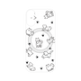 プレミアムパネル with MagSafe［ オリジナル - CASEPLAYイヌ総柄 - black ］