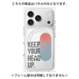 プレミアムパネル with MagSafe［ オリジナル - ドットオーバーレイ - KEEP YOUR HEAD UP/A ］
