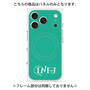 プレミアムパネル with MagSafe［ オリジナル - INFJ 提唱者 - アルファベット - グリーン ］