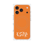 プレミアムパネル with MagSafe［ オリジナル - ESTP 起業家 - アルファベット - オレンジ ］