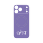 プレミアムパネル with MagSafe［ オリジナル - ENTJ 指揮官 - アルファベット - パープル ］