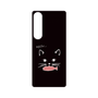 プレミアムパネル［ 食いしん坊なねこ - Black ］