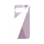 プレミアムパネル［ マーブルトライアングルパレット - Purple ］