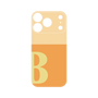 プレミアムパネル［ オリジナル - initial two tone - B orange ］