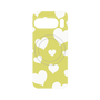 プレミアムパネル with Pixelsnap［ Dot Hearts - Yellow ］