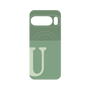 プレミアムパネル with Pixelsnap［ オリジナル - initial two tone - U green ］
