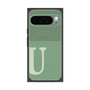 プレミアムパネル with Pixelsnap［ オリジナル - initial two tone - U green ］