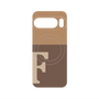プレミアムパネル with Pixelsnap［ オリジナル - initial two tone - F brown ］