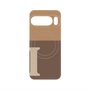 プレミアムパネル with Pixelsnap［ オリジナル - initial two tone - I brown ］