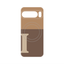 プレミアムパネル with Pixelsnap［ オリジナル - initial two tone - I brown ］
