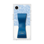プレミアムスクエアケース LANVIN en Bleu - STAND & RING RIBBON［ LANVIN en Bleu - Lace - Blue ］