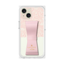 プレミアムスクエアケース LANVIN en Bleu - STAND & RING RIBBON［ LANVIN en Bleu - Lace - Pink ］