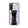スリムプロテクションケース - STAND & RING RIBBON Black［ クロミ - リボン - スタイリッシュ ］