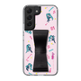 スリムプロテクションケース - STAND & RING RIBBON Black［ 初音ミク - リボン - インストルメント - ピンク ］