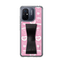 スリムプロテクションケース - STAND & RING RIBBON Black［ エスターバニー - Pattern ］