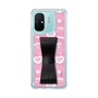 スリムプロテクションケース - STAND & RING RIBBON Black［ エスターバニー - Pattern ］