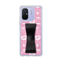 スリムプロテクションケース - STAND & RING RIBBON Black［ エスターバニー - Pattern ］