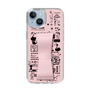 スリムプロテクションケース - STAND & RING RIBBON Sakura Pink［ 内藤ルネ - RUNE Girl Retro & Modern - Pink ］