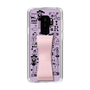 スリムプロテクションケース - STAND & RING RIBBON Sakura Pink［ 内藤ルネ - RUNE Girl Retro & Modern - Purple ］