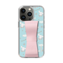 スリムプロテクションケース - STAND & RING RIBBON Sakura Pink［ シナモロール - リボン - ガーリーフラワー ］