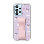 スリムプロテクションケース - STAND & RING RIBBON Sakura Pink［ クロミ - リボン - ガーリーフラワー ］