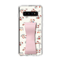 スリムプロテクションケース - STAND & RING RIBBON Sakura Pink［ ハローキティ - リボン - 素敵な毎日 ］