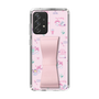 スリムプロテクションケース - STAND & RING RIBBON Sakura Pink［ マイメロディ - リボン - カフェ ］
