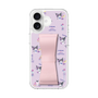 スリムプロテクションケース - STAND & RING RIBBON Sakura Pink［ クロミ - リボン - スタイリッシュ ］