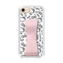 スリムプロテクションケース - STAND & RING RIBBON Sakura Pink［ ハローキティ - リボン - モノトーン ］