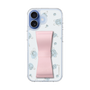 スリムプロテクションケース - STAND & RING RIBBON Sakura Pink［ シナモロール - リボン - ライン ］