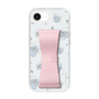 スリムプロテクションケース - STAND & RING RIBBON Sakura Pink［ リトルツインスターズ - リボン - ライン ］