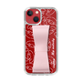 スリムプロテクションケース - STAND & RING RIBBON Sakura Pink［ マイメロディ - リボン - フェイス ］